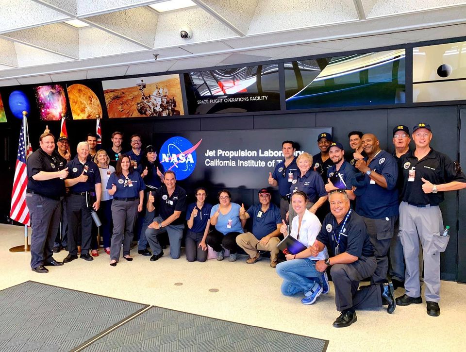 Squadron 35 Team Visit to NASA's Jet Propulsion Lab